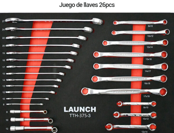 Caja de herramientas mecánicas de 375 piezas - Imagen 4