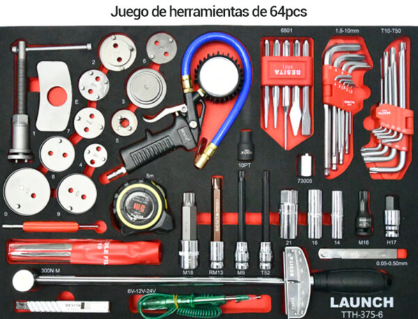 Caja de herramientas mecánicas de 375 piezas - Imagen 6