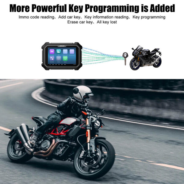 OBDSTAR MS80 Nueva generación de herramienta de diagnóstico inteligente para motocicletas - Imagen 3