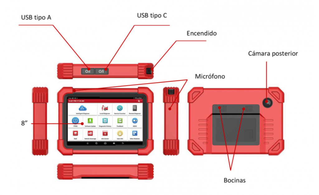 Scanner LAUNCH X431PRO V5.0 » Launch Ecuador » Megatul