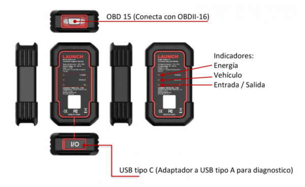 Scanner LAUNCH X431PRO V5.0 » Launch Ecuador » Megatul