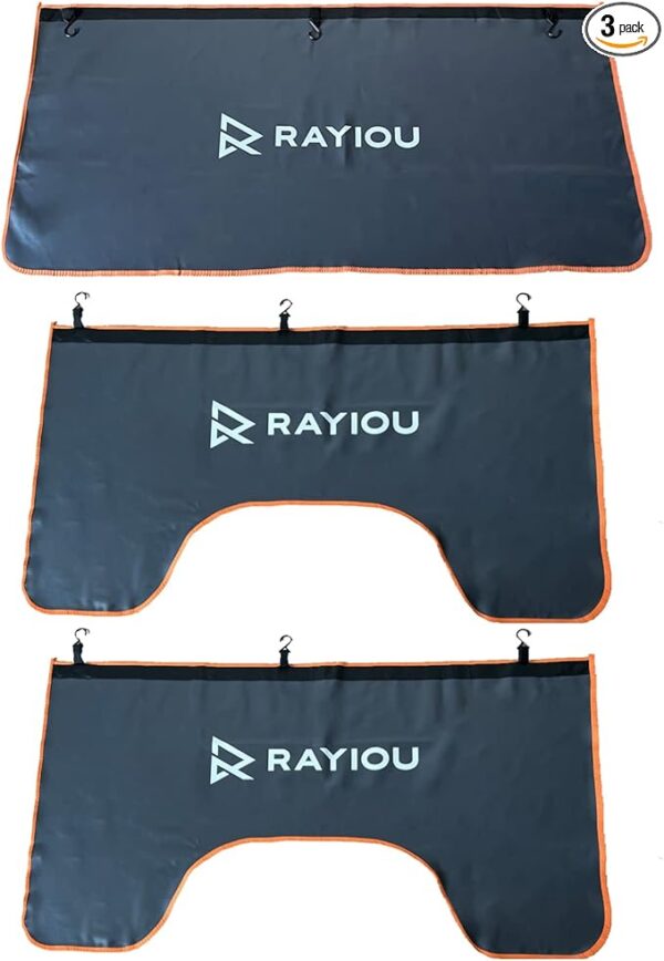 B07BX7QJHY Kit de protector de guardafango 3 piezas RAYIOU - Imagen 6