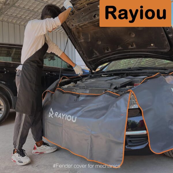 B07BX7QJHY Kit de protector de guardafango 3 piezas RAYIOU - Imagen 2