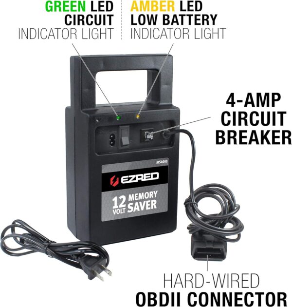 MS4000 Memorizador automotriz con cargador EZRED - Imagen 3