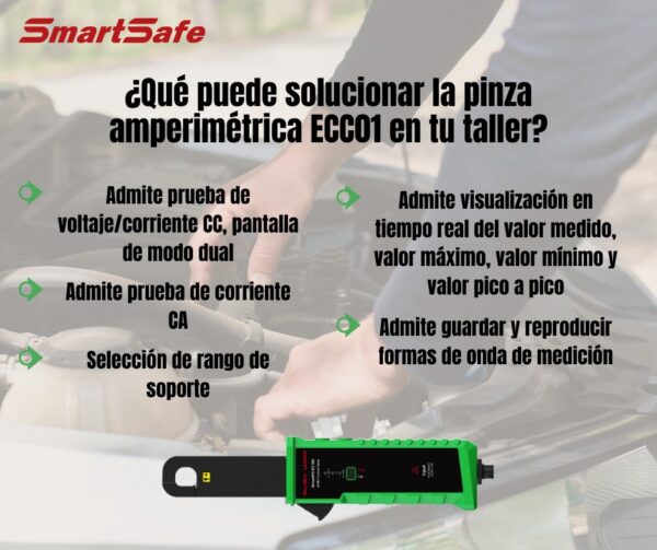 Pinza amperimétrica EV Smartsafe - Imagen 2
