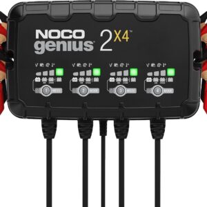 NOCO GENIUS2X4 – Cargador Inteligente de 4 Bancos (8 A Total)
