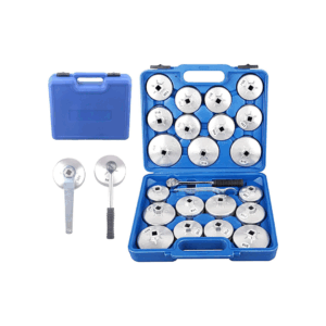 D100170 Juego de Copas Extractoras para Filtros de Aceite – Set Completo con Maletín AUTOTOP