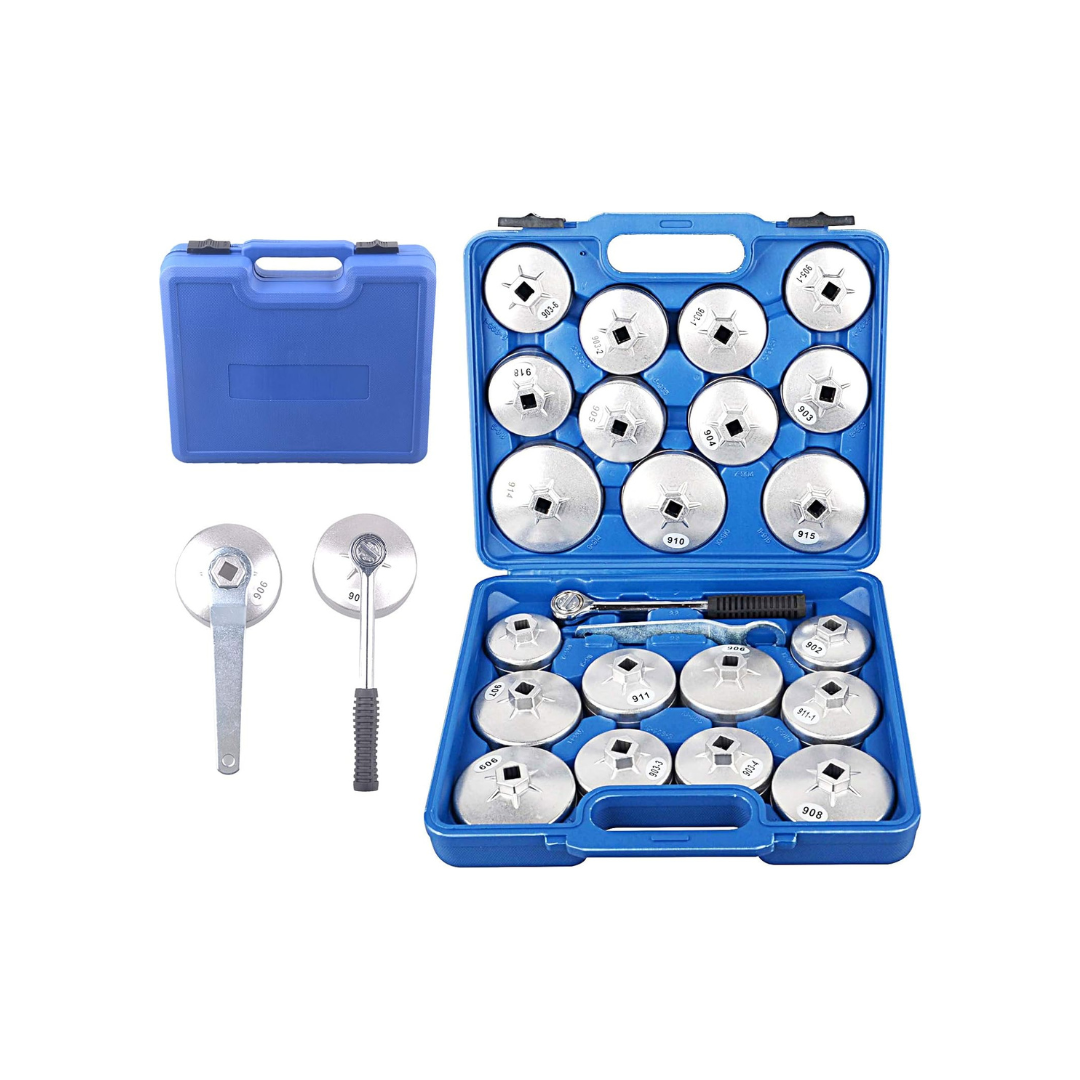Juego de Copas Extractoras para Filtros de Aceite – Set Completo con Maletín AUTOTOP D100170