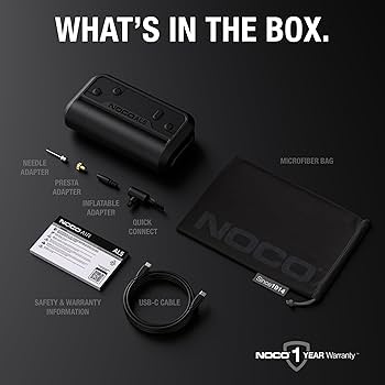 AL5 Compresor de aire de litio de 5 A y 17 LPM NOCO - Imagen 2