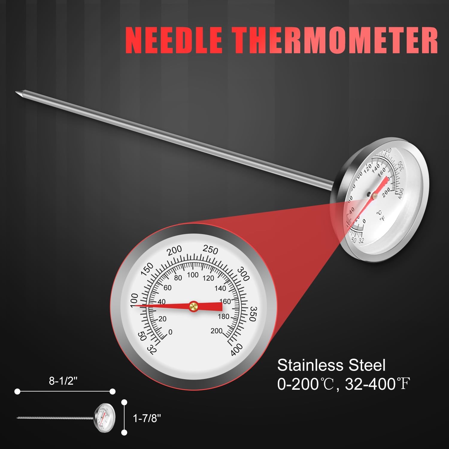 JUEGO MEDIDOR DE PRESIÓN PARA RADIADOR TOTY SMTP10R - Imagen 2
