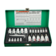 JUEGO DADOS TORX HEMBRA Y MACHO 25PZAS  MANDO 1/4 #T8/T10/T15/T20/T25/T27/T30 /E4/E5/E7/E8 JONNESWAY S06H425S