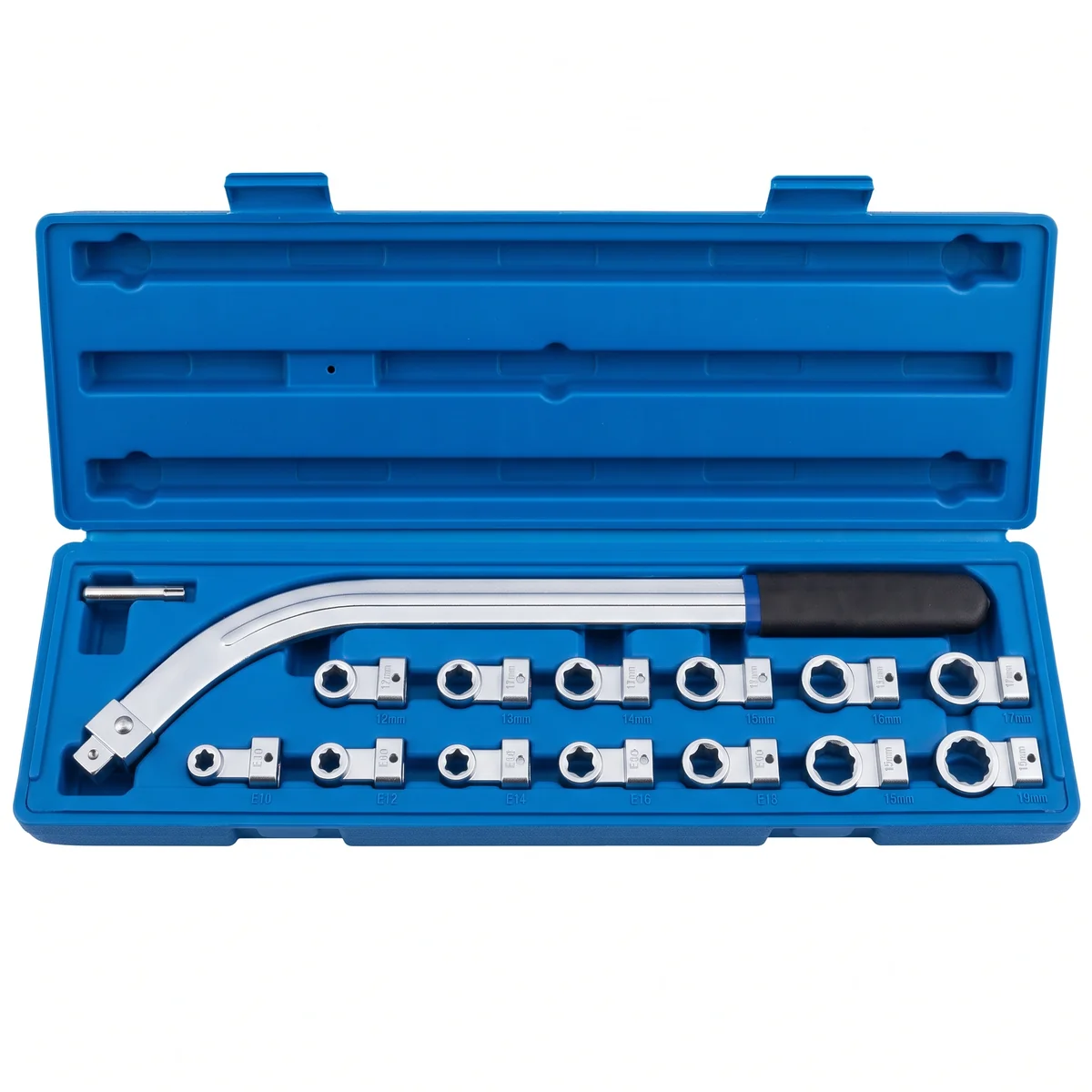 Juego de llaves para tensores de correa de 15 piezas, bi-hexagonales y Torx E, AUTOTOP Z100192