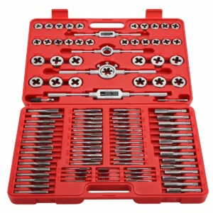 Juego de machuelos y terrajas de 110 piezas, M2 a M18, AUTOTOP D100240